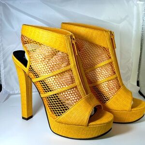 Mustard Color Heels